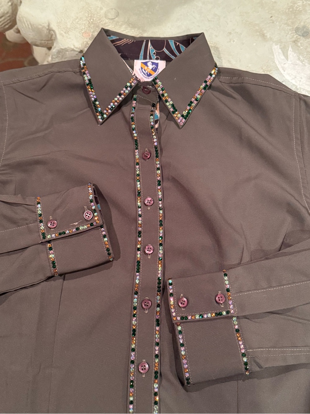 RHE Custom Hunter Green Show Shirt